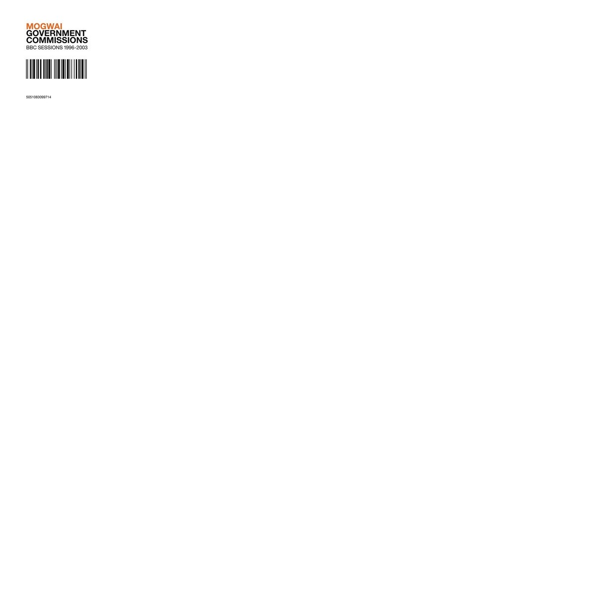 Afbeelding van Mogwai - Government Commissions - BBC Sessions 1996-2003