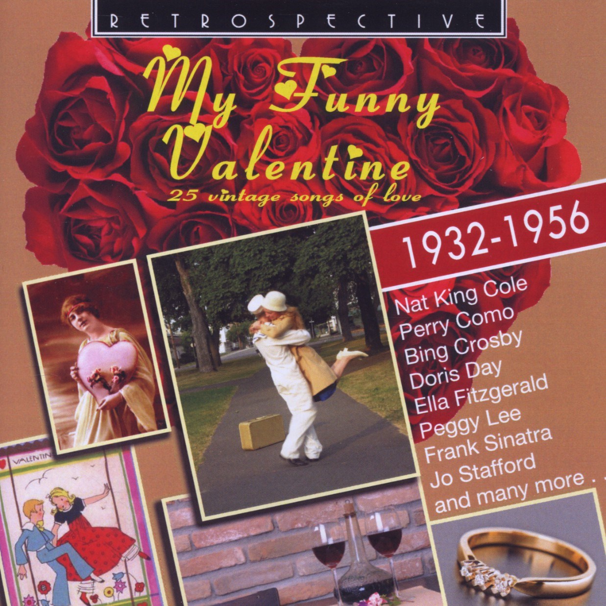 Afbeelding van Various Artists - My Funny Valentine (25 Vintage Songs Of Love 1932-1956)
