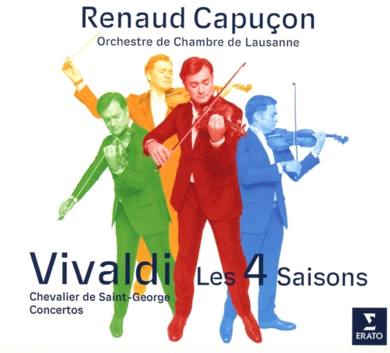 Afbeelding van Renaud Capuçon, Orchestre De Chambre de Lausanne - Vivaldi: The Four Seasons | Chevalier de Saint-George: Concertos
