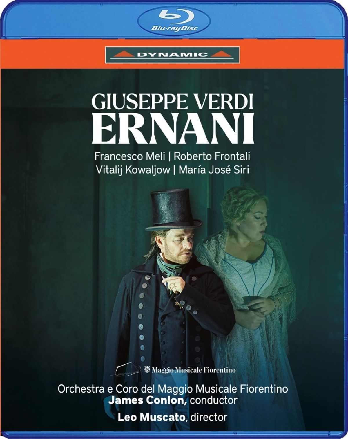 Afbeelding van Francesco Meli, Roberto Frontali, Vitalij Kowaljow - Verdi: Ernani