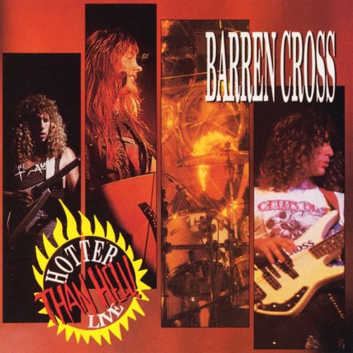 Afbeelding van Barren Cross - Hotter Than Hell Live