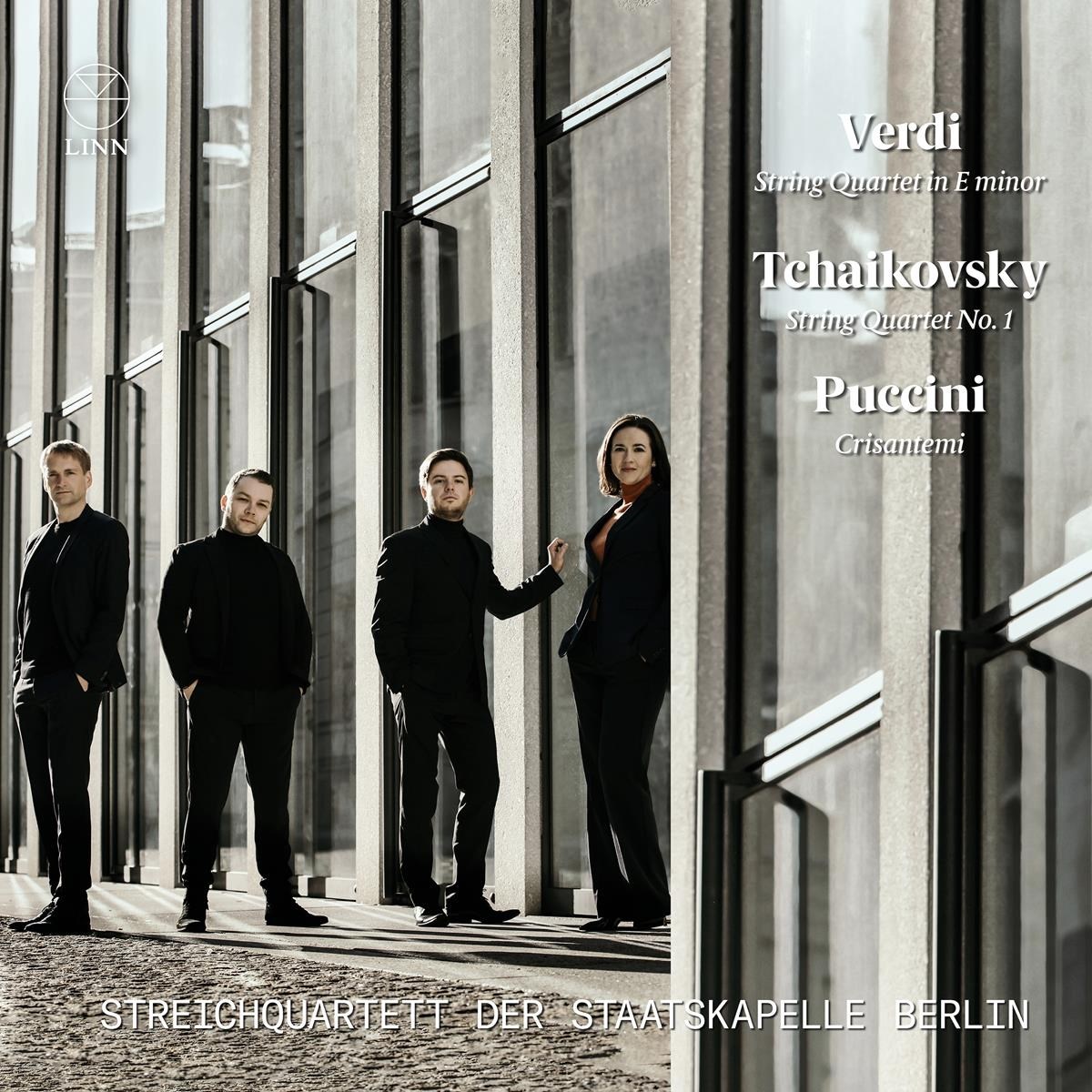 Afbeelding van Streichquartett Der Staatskapelle Berlin - Verdi: String Quartet In E Minor | String Quartet No. 1 | Crisantemi
