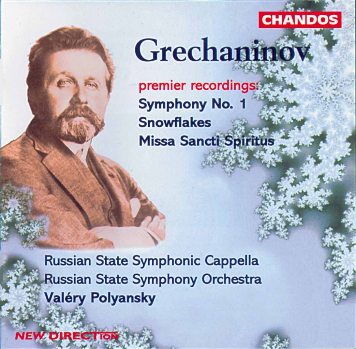 Afbeelding van Ludmila Kuznetsova, Tatiana Jeranje, Russian State Symphony Orchestra - Grechaninov: Symphony No. 1