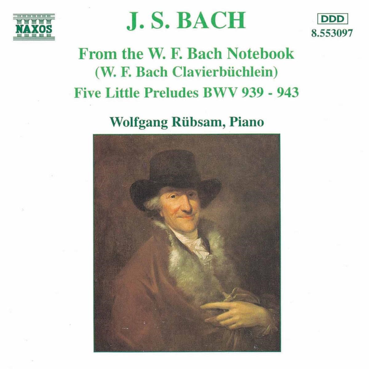 Afbeelding van Wolfgang Rübsam - From The W.F. Bach Notebook