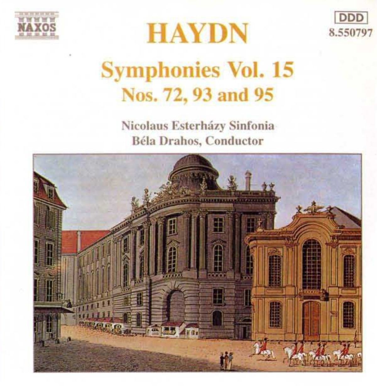Afbeelding van Nicolaus Esterhazy Sinfonia - Haydn: Symphonies Nos. 72, 93 & 95