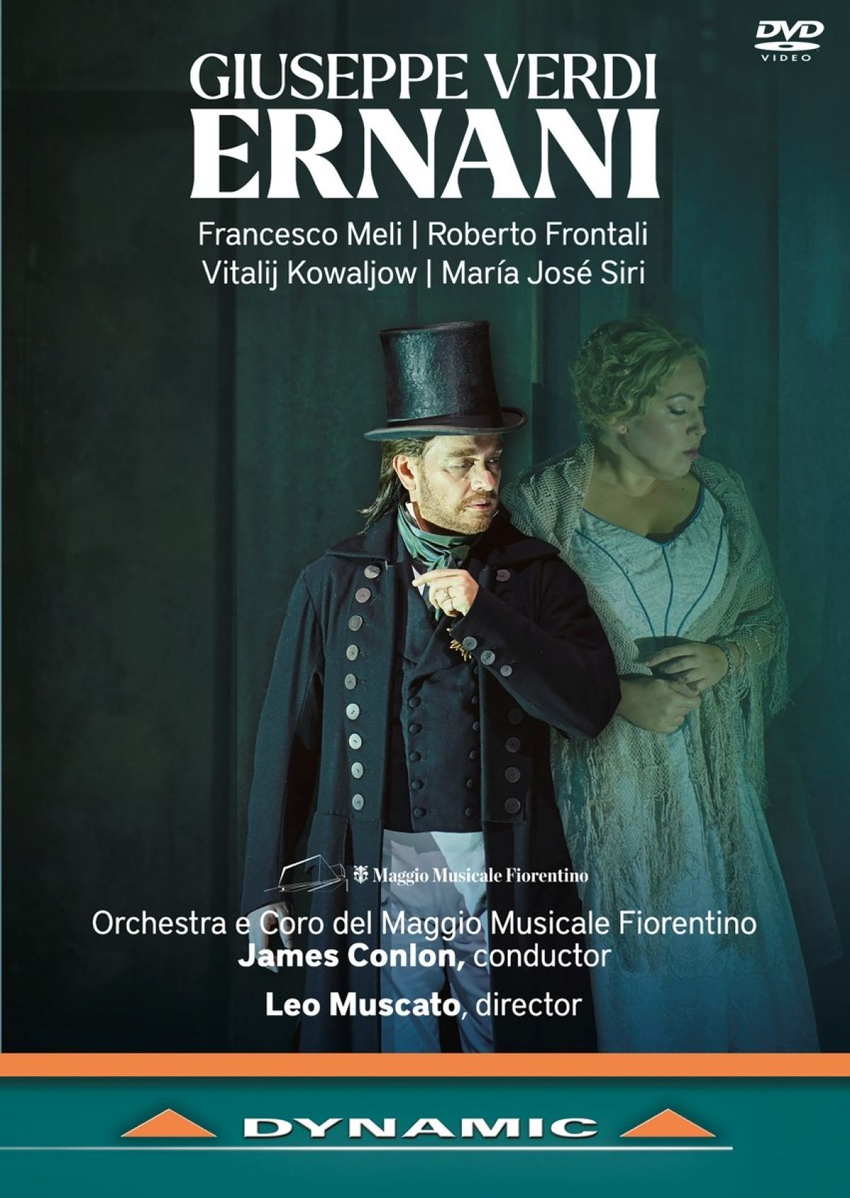 Afbeelding van Francesco Meli, Roberto Frontali, Vitalij Kowaljow - Verdi: Ernani