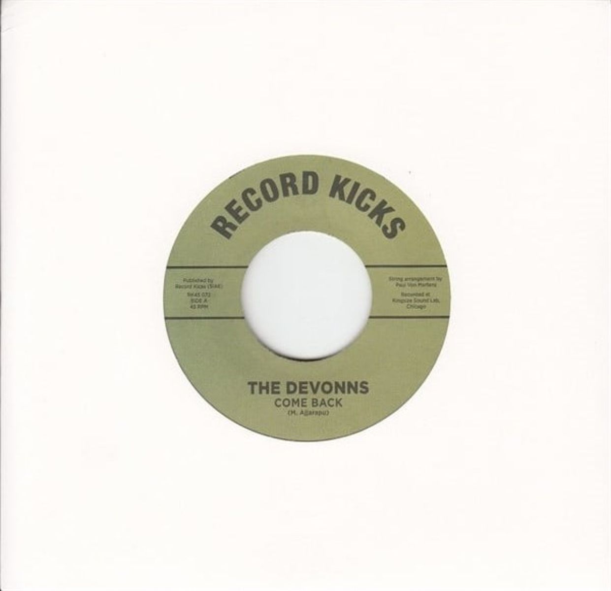 Afbeelding van The Devonns - Come Back