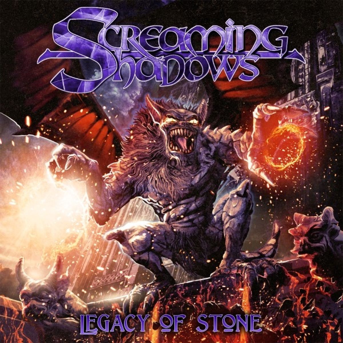 Afbeelding van Screaming Shadows - Legacy Of Stone