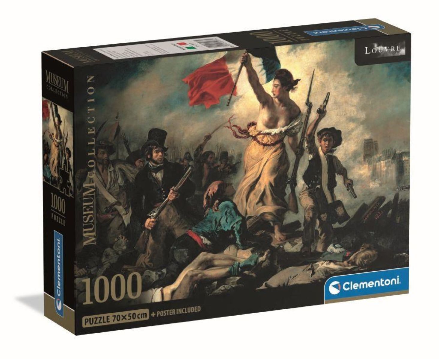 Afbeelding van Museum Collection - Delacrois - Liberty Leading The People (Compact Box 1000 stukjes)