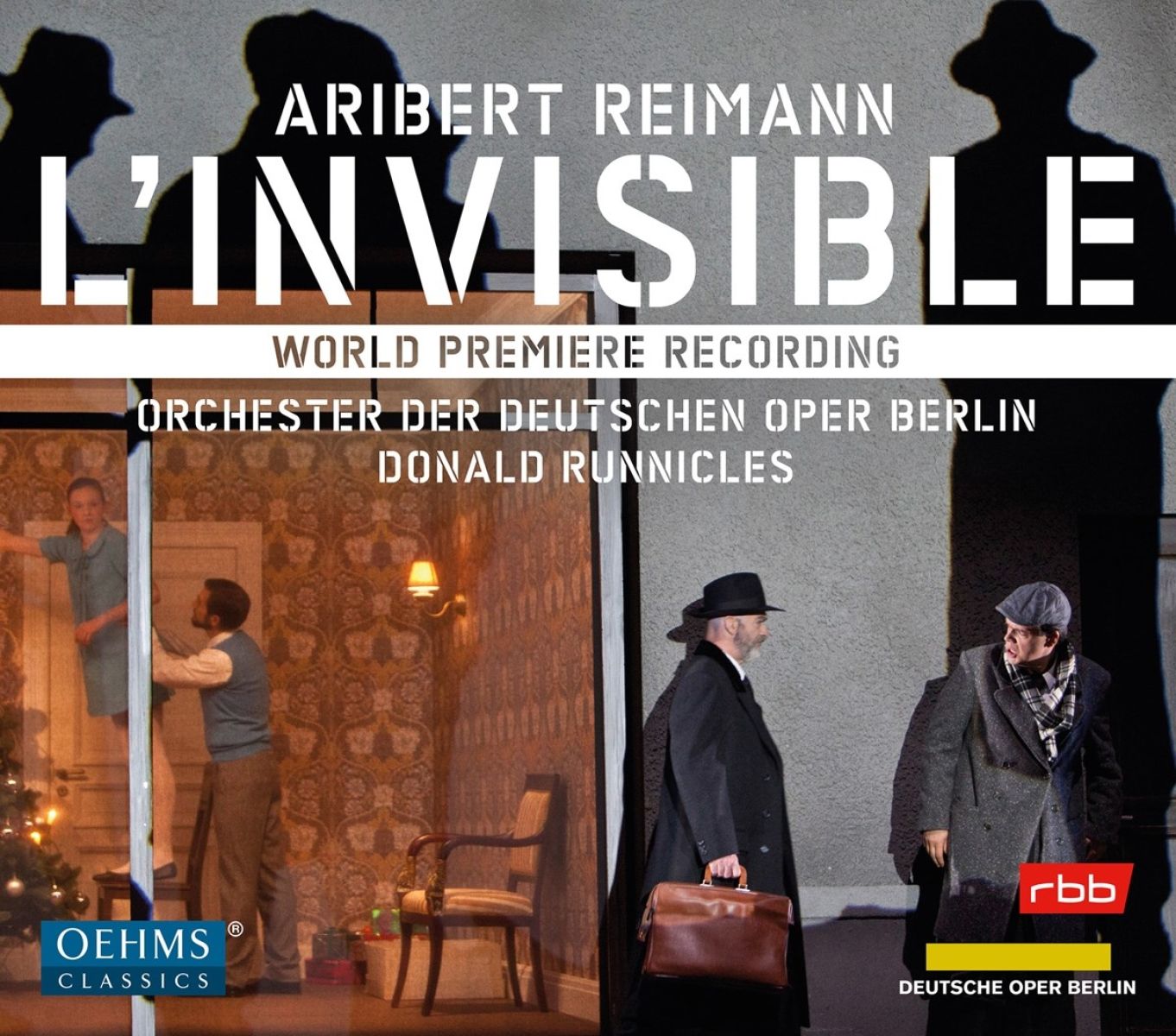 Afbeelding van Orchester Der Deutsche Oper Berlin, Donald Runnicles - Reimann: L'invisible