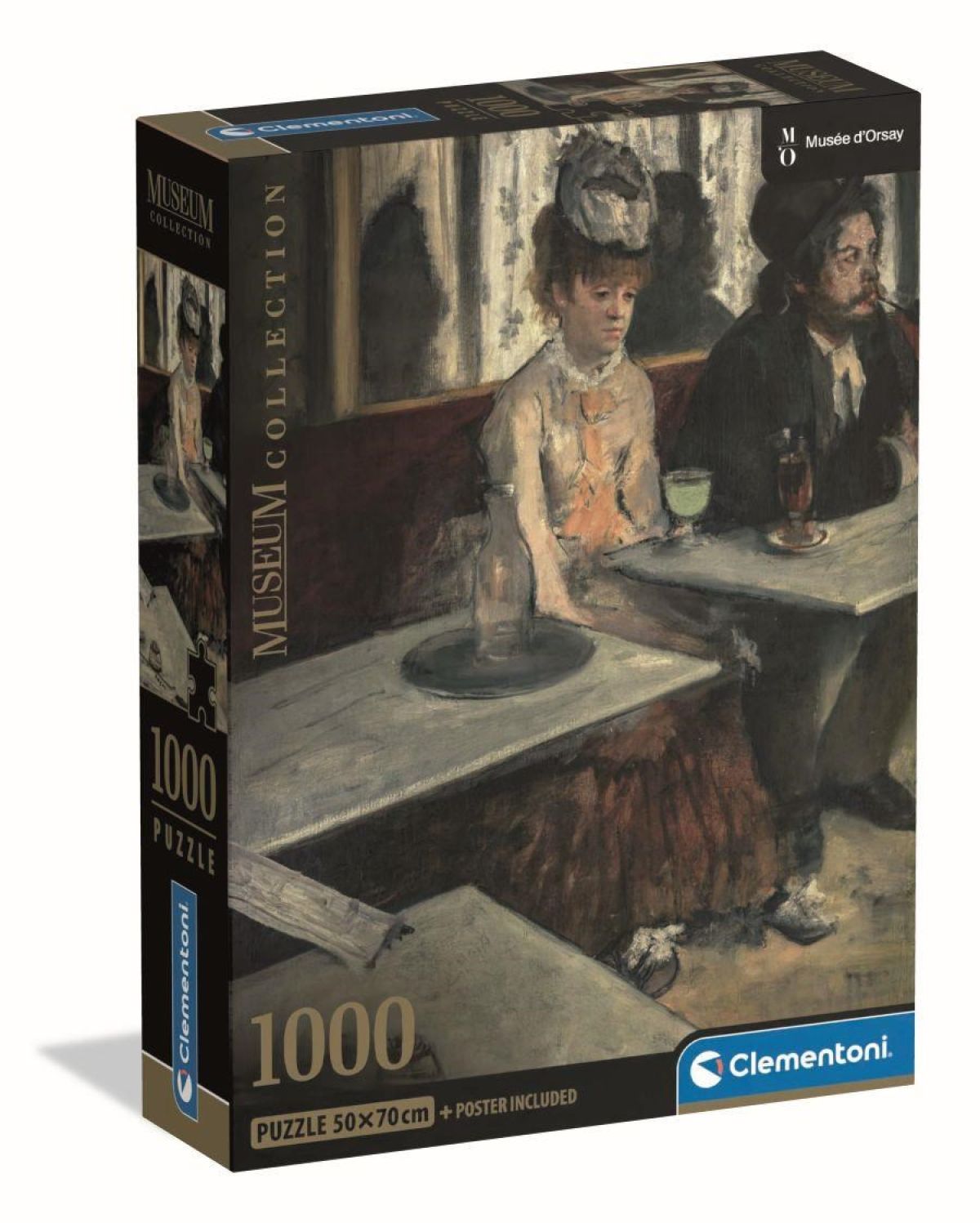Afbeelding van Museum Collection - Degas - Dans Un Cafe (Compact Box 1000 stukjes)