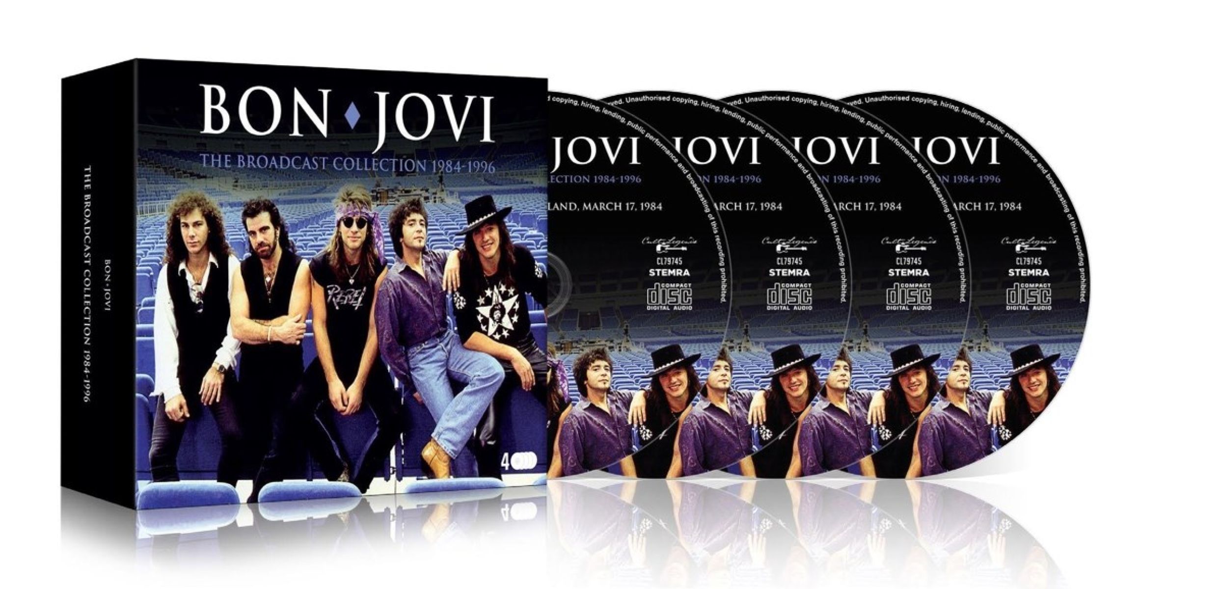 Afbeelding van Bon Jovi - The Broadcast Collection 1984 - 1996