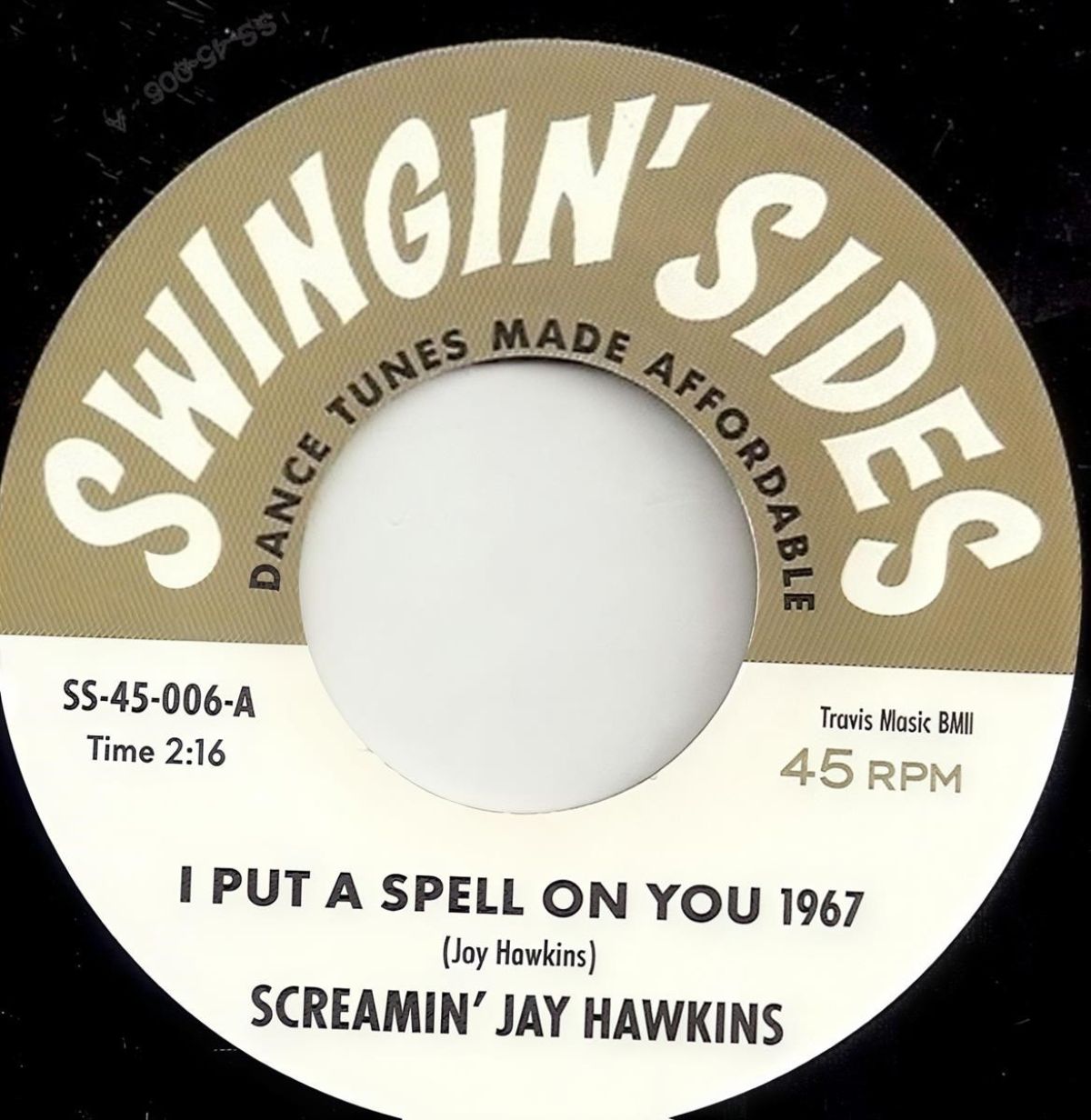 Afbeelding van Screamin Jay Hawkins, Willie Smith & The Mighty Steps Of Rhythm - I Put A Spell On You 1967 / My Soul Baby