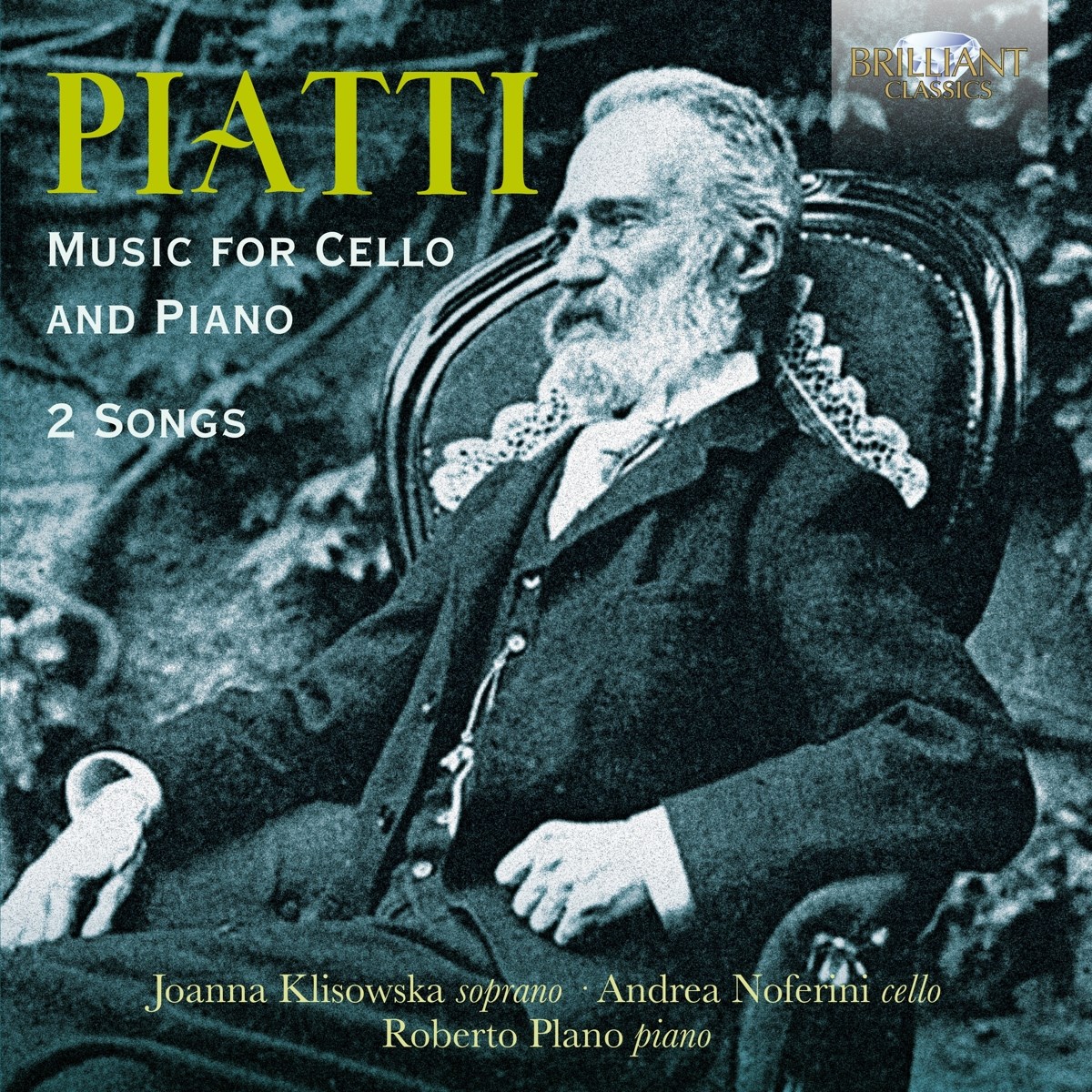 Afbeelding van Andrea Noferini, Roberto Plano, Joanna Klisowska - Piatti: Music For Cello And Piano, 2 Songs