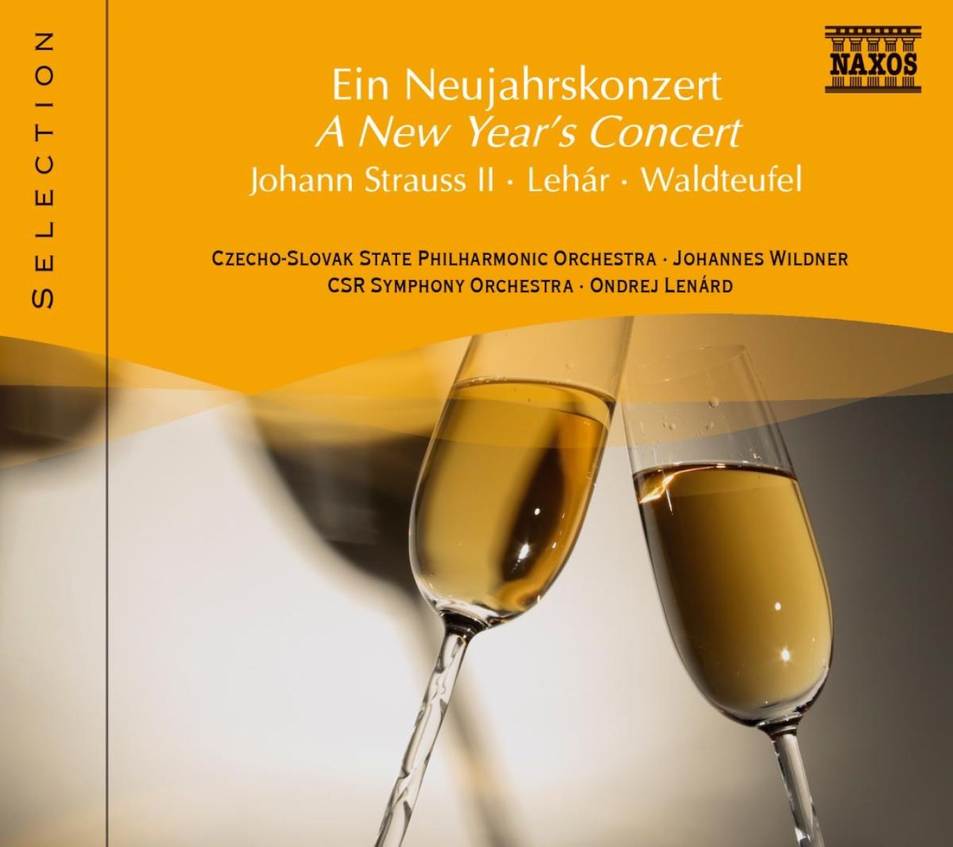 Afbeelding van Czecho-Slovak State Philharmonic Orchestra, CSR Symphony Orchestra - Strauss: A New Year's Concert