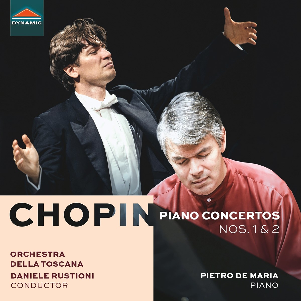 Afbeelding van Pietro De Maria, Orchestra Della Toscana, Daniele Rustioni - Chopin: Concertos For Piano No. 1 And No. 2
