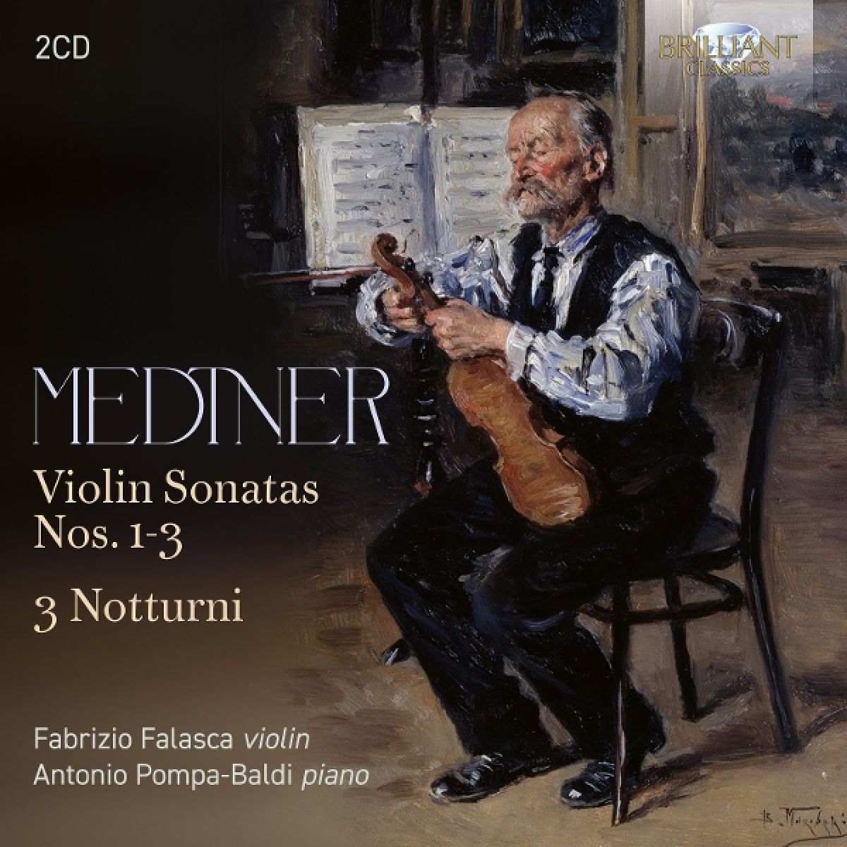 Afbeelding van Medtner: Violin Sonatas Nos 1-3, 3 Notturni