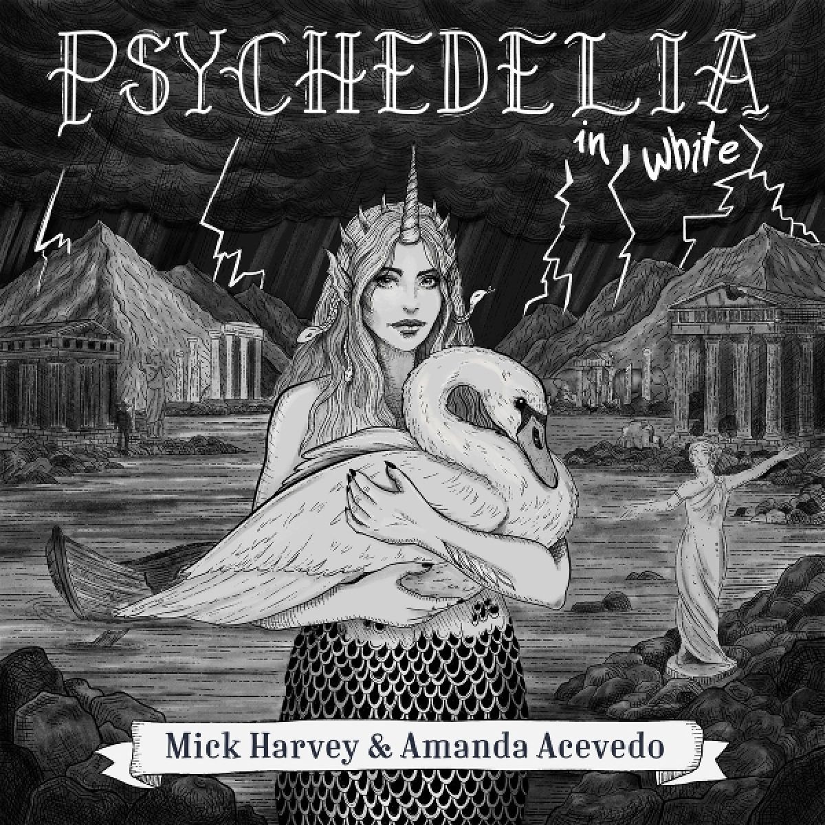 Afbeelding van Mick Harvey & Amanda Acevedo - Psychedelia In White