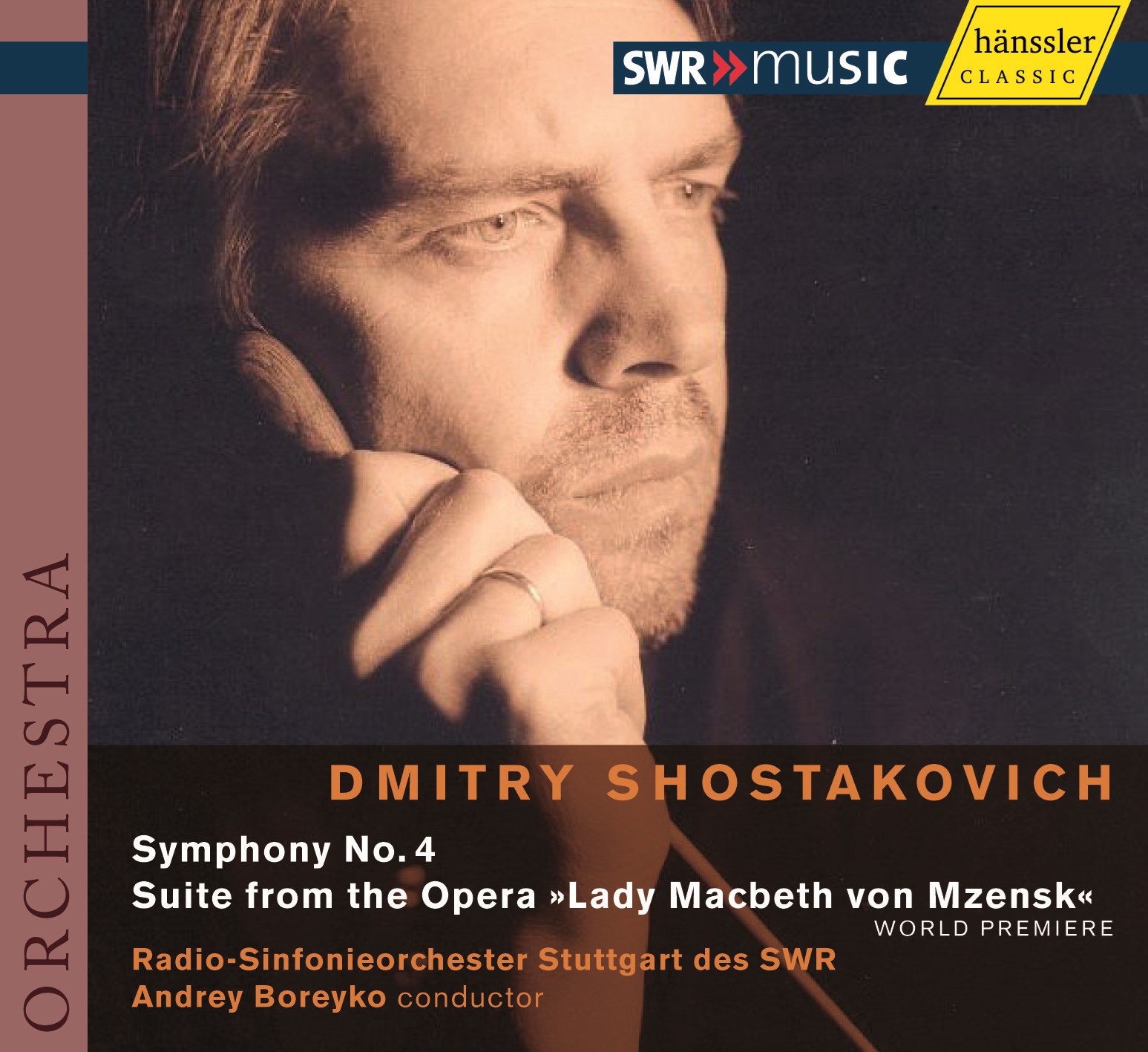 Afbeelding van Radio-Sinfonieorchester Stuttgart Des SWR, Andrey Boreyko - Shostakovich: Symphony No.4 | Suite From The Opera Lady Macbeth von MzenskL