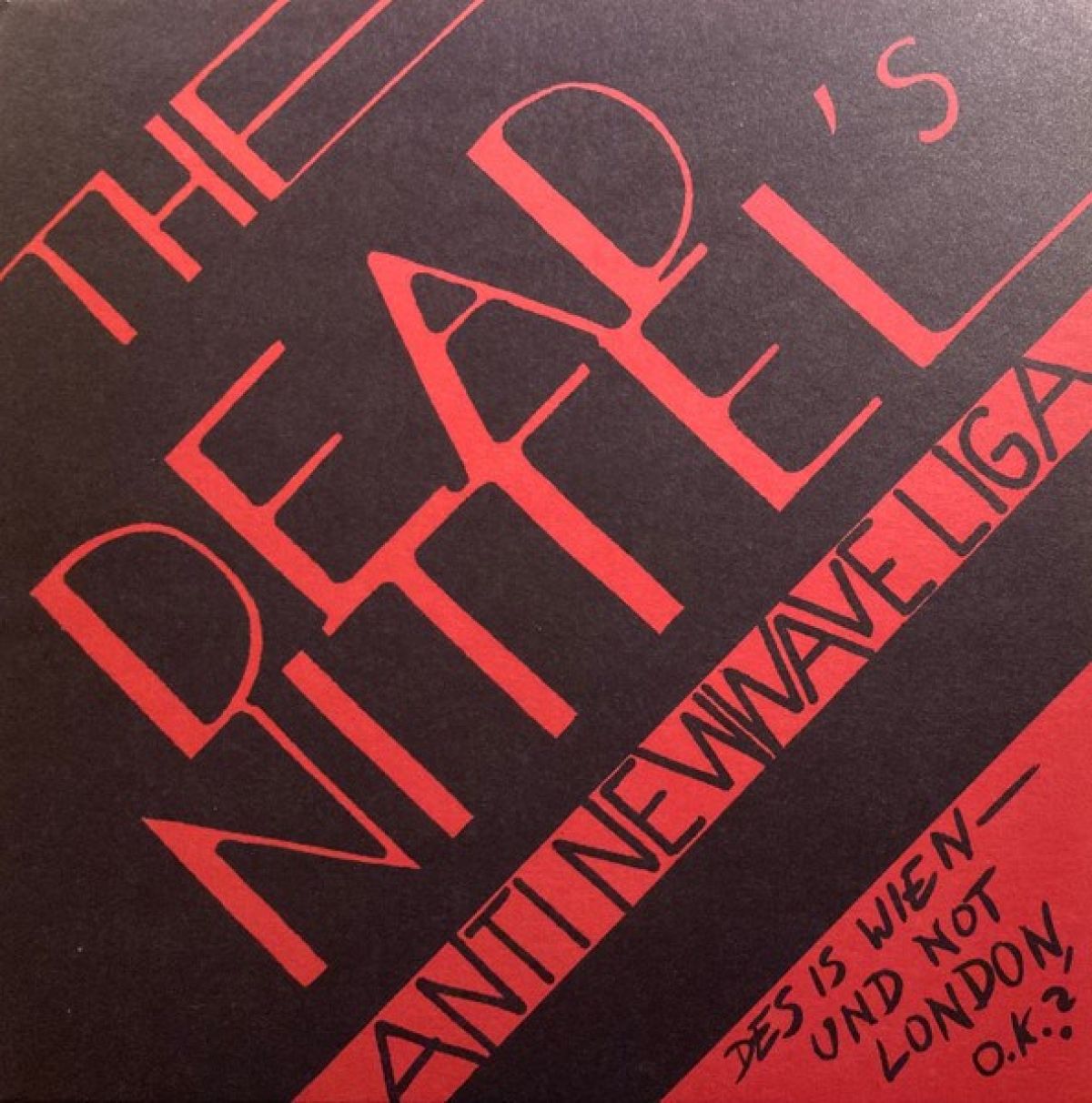 Afbeelding van The Dead Nittel's - Anti New Wave Liga