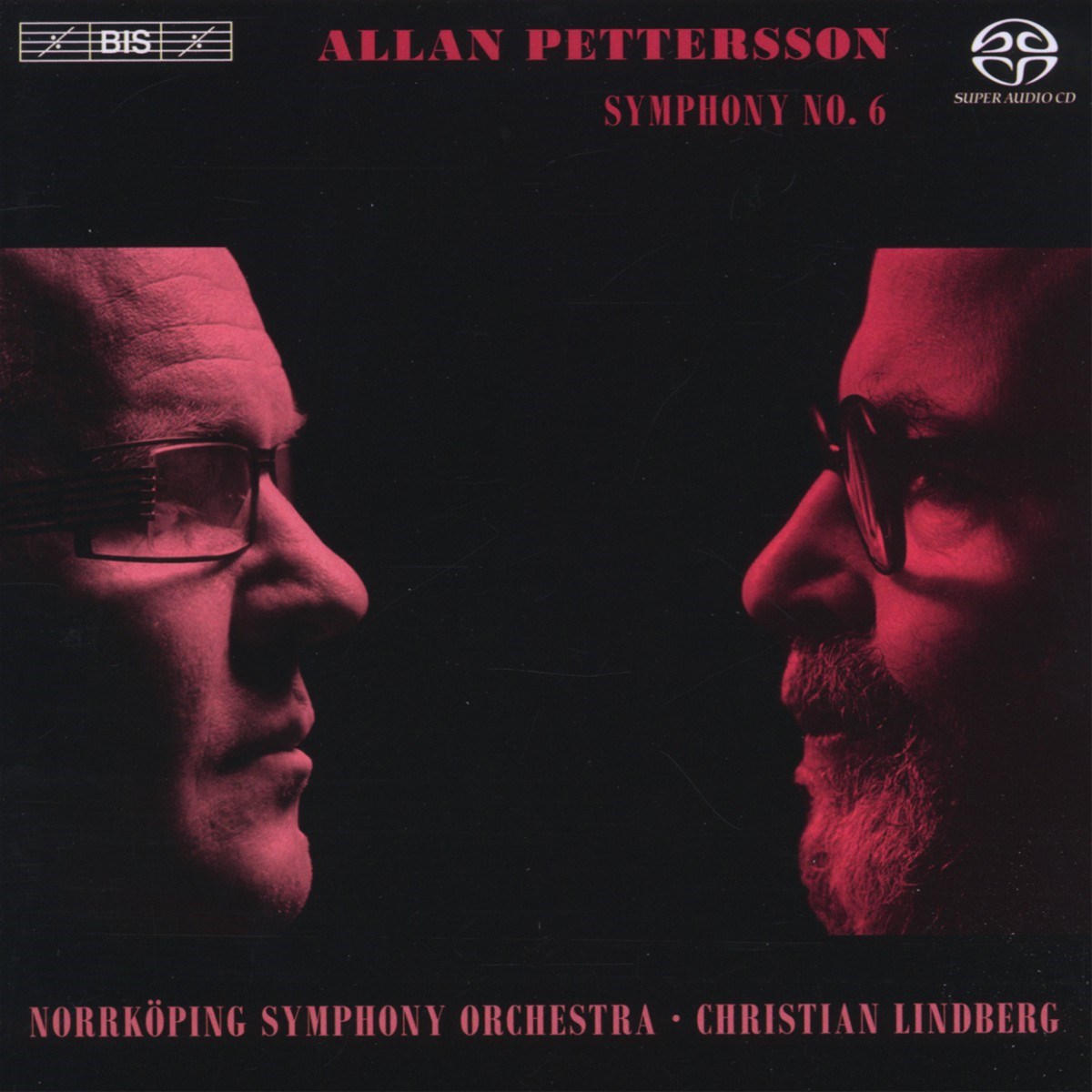 Afbeelding van Norrköping Symphony Orchestra, Christian Lindberg - Pettersson: Symphony No.6
