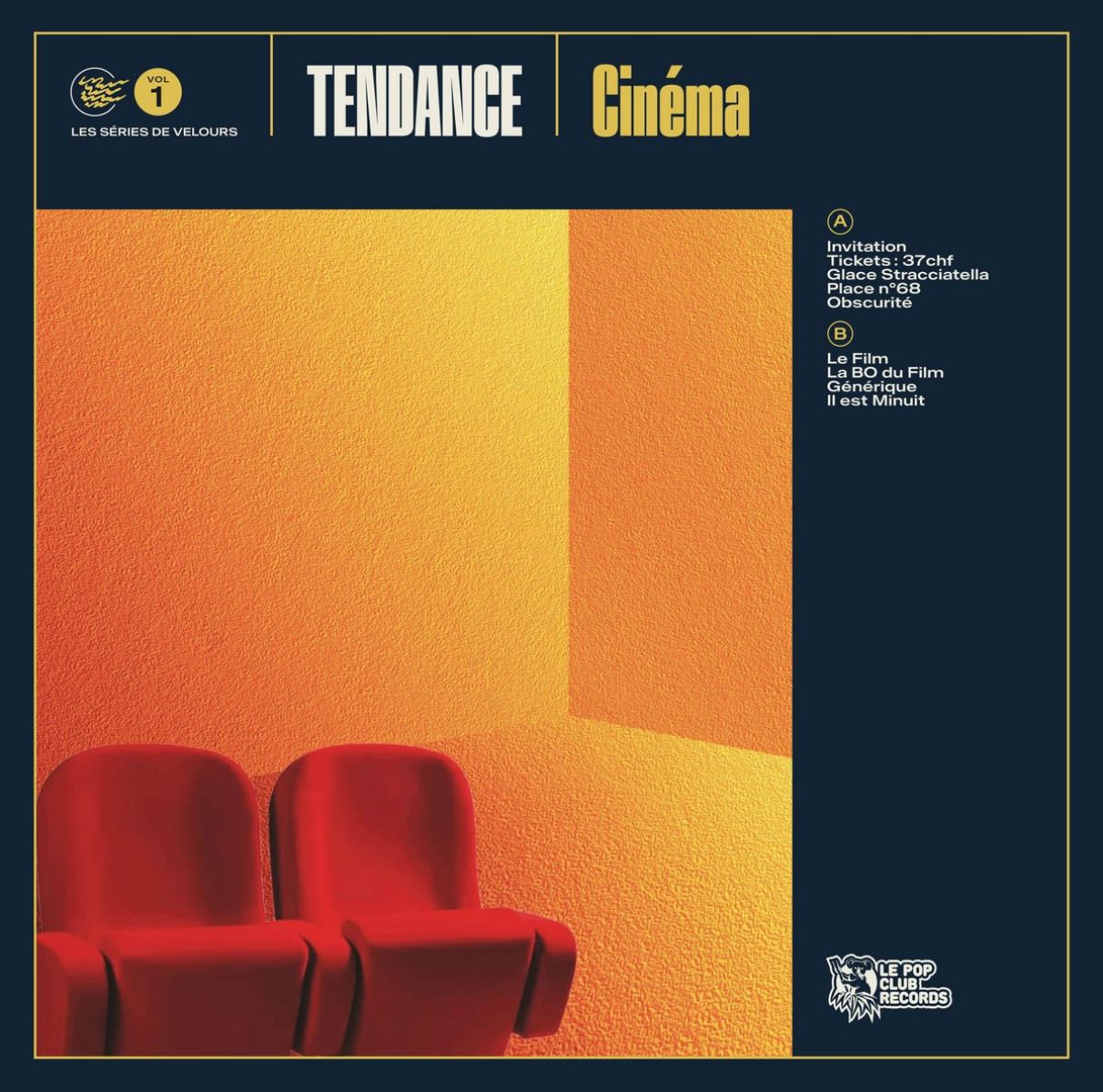 Afbeelding van Tendance - Cinema (Les Series De Velours, Vol. 1)