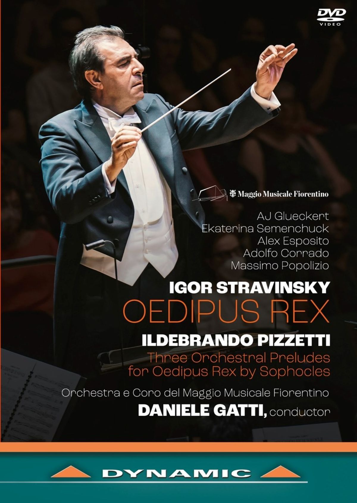 Afbeelding van Orchestra E Coro Del Maggio Musicale Fiorentino - Stravinsky : Oedipus Rex/Pizzetti: Three Orchestral Preludes