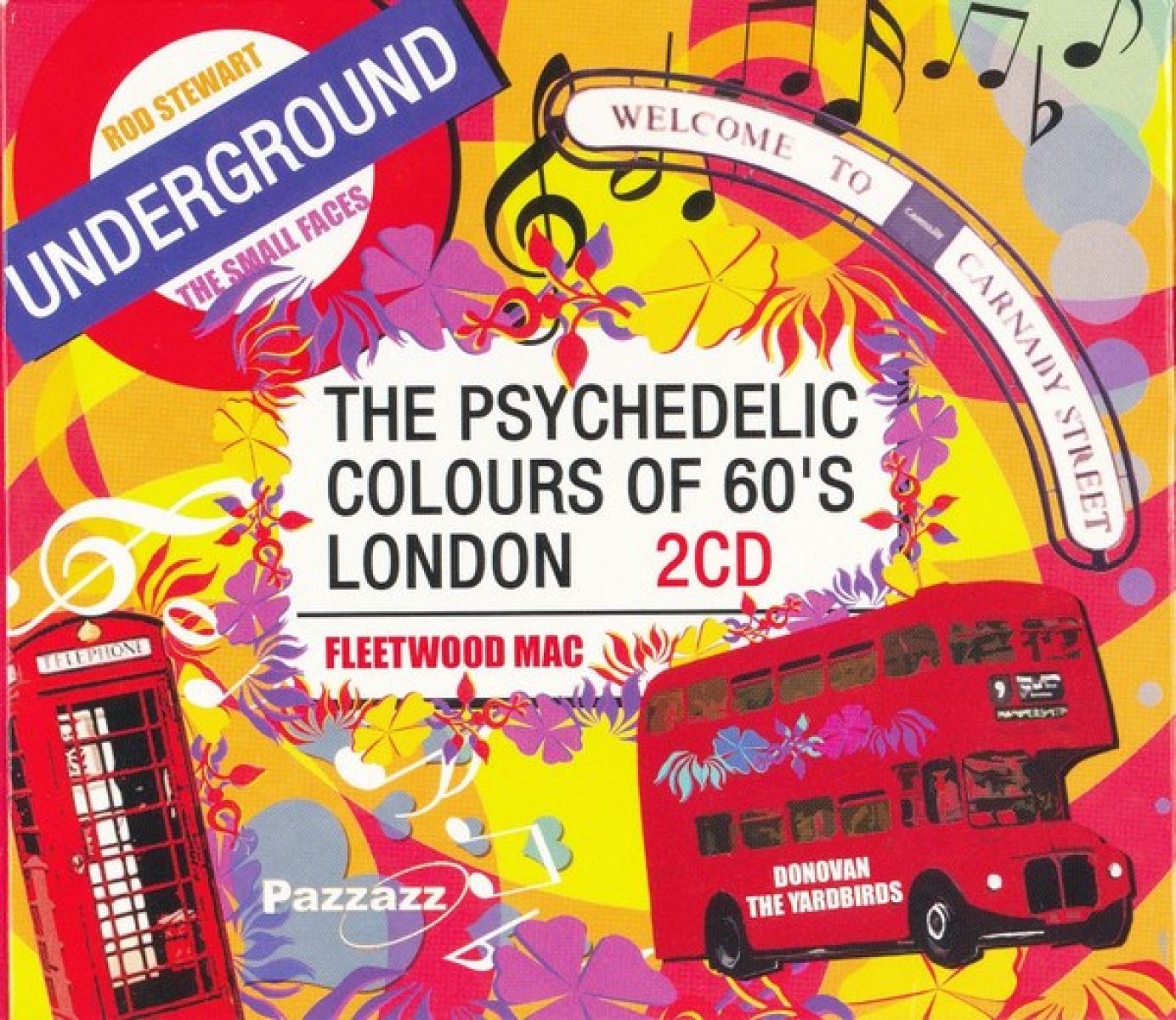 Afbeelding van Various Artists - The Psychedelic Colours Of 60's London