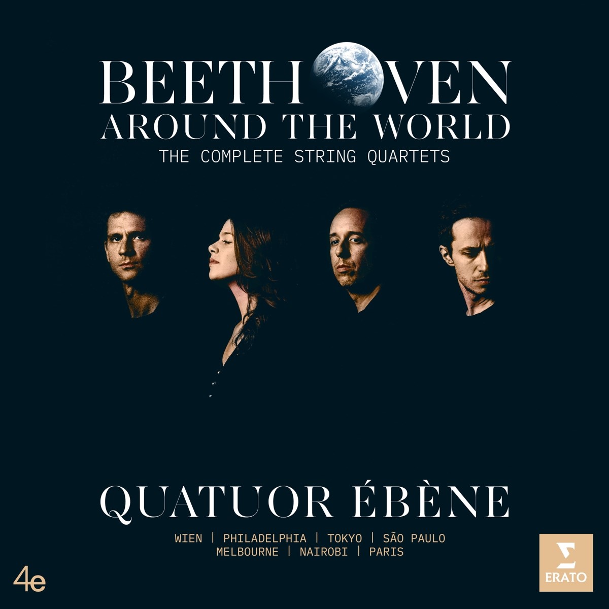 Afbeelding van Quatuor Ébène - Around The World - The Complete String Quartets
