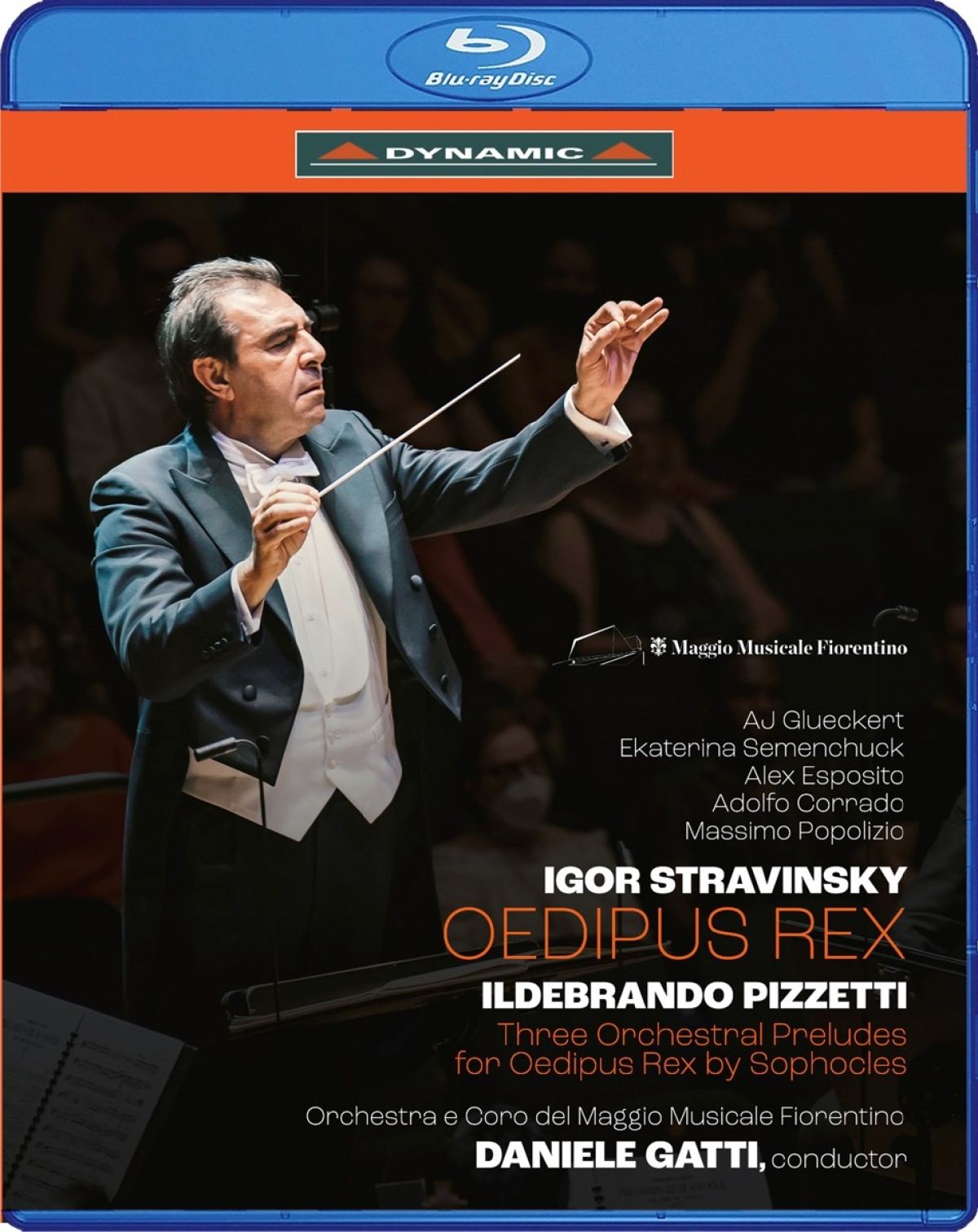 Afbeelding van Stravinsky: Oedipus Rex / Pizzetti: Three Orchestral Pieces For Oedipus Rex