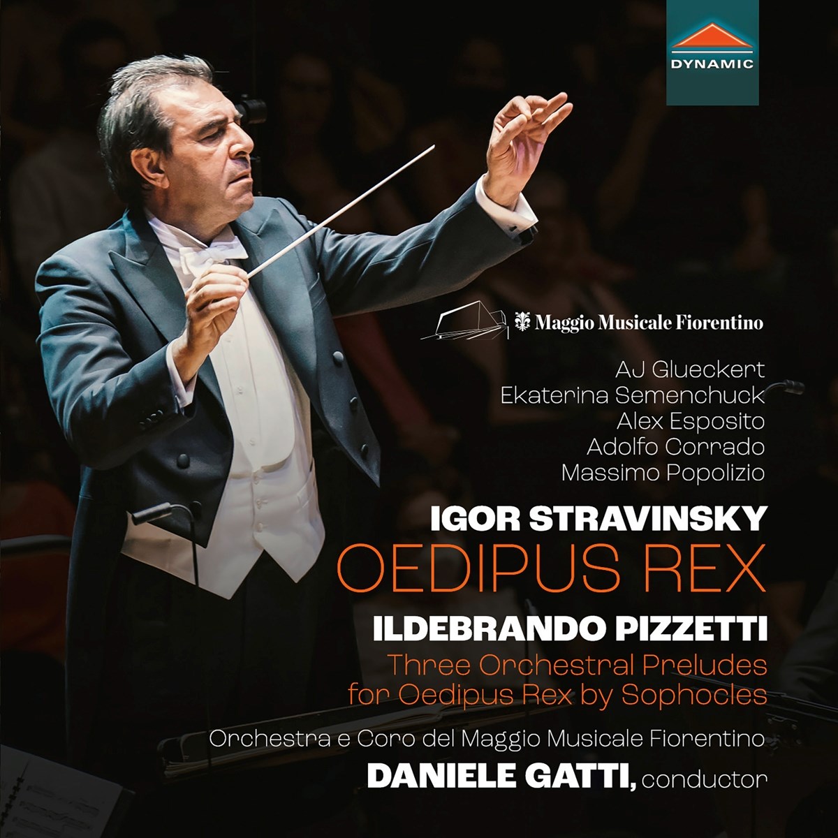 Afbeelding van Orchestra E Coro Del Maggio Musicale Fiorentino - Stravinsky : Oedipus Rex/Pizzetti: Three Orchestral Preludes