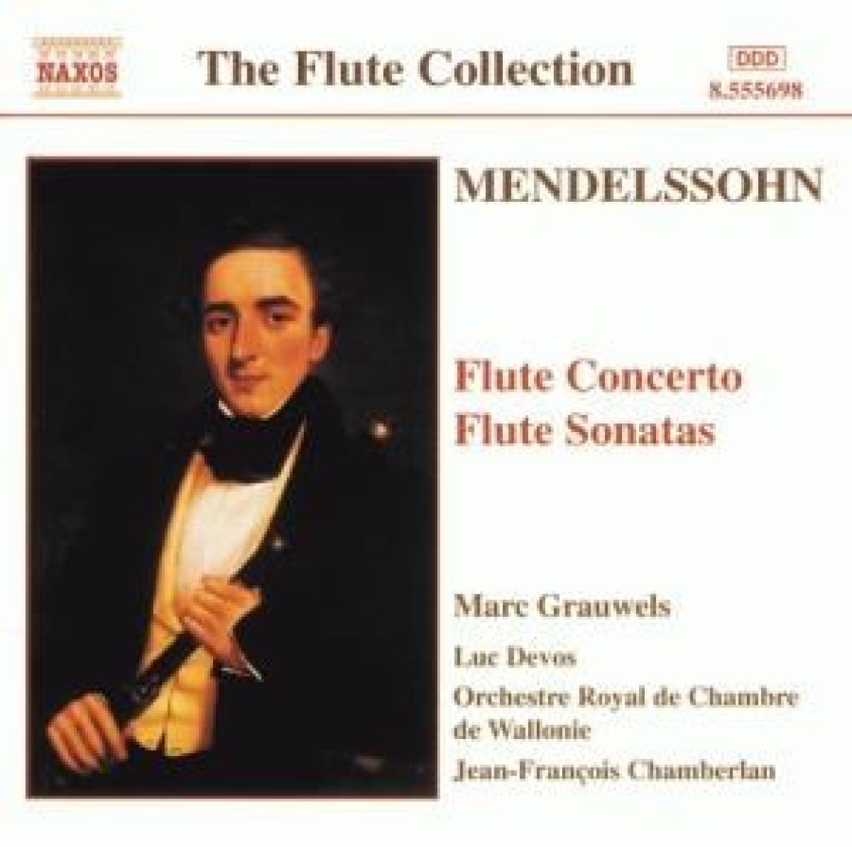 Marc Grauwels, Wallonie Royal Chamber Orchestra - Mendelssohn: Flute Concerto