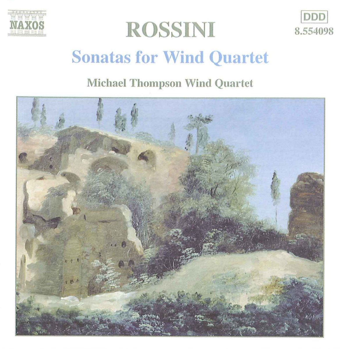 Afbeelding van Michael Thompson Wind Quartet - Rossini: Sonatas For Wind Quartet