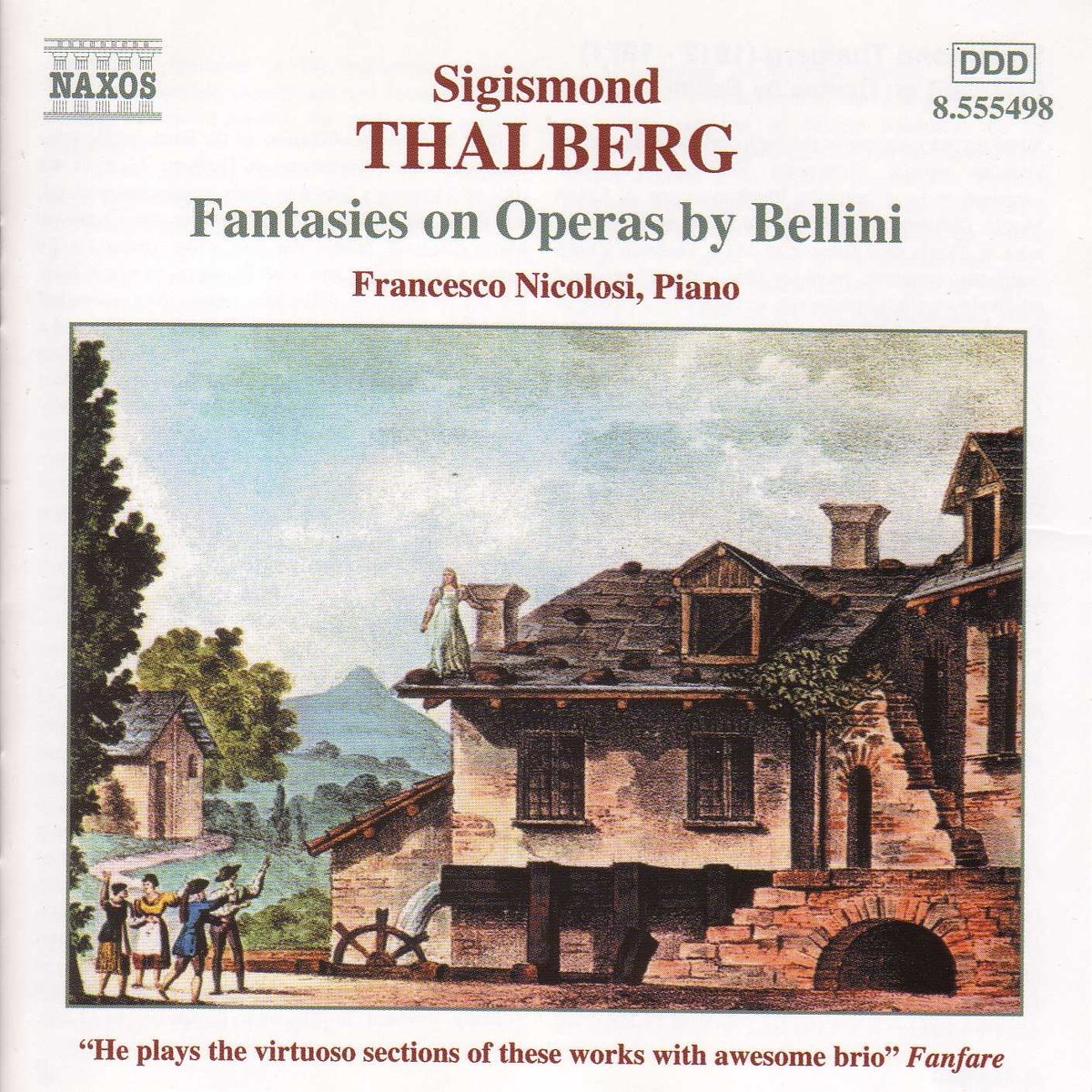 Afbeelding van Francesco Nicolosi - Fantasies On Bellini Opera S