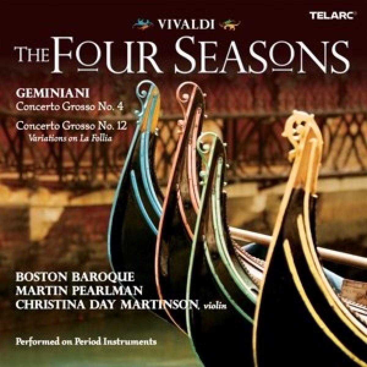 Afbeelding van Christina Day,Boston Baroque, Martin Pearlman - Vivaldi: The Four Seasons