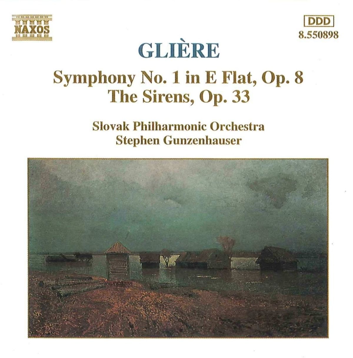 Afbeelding van Slovak Philharmonic Orchestra - Glière: Symphony No.1/The Sirens