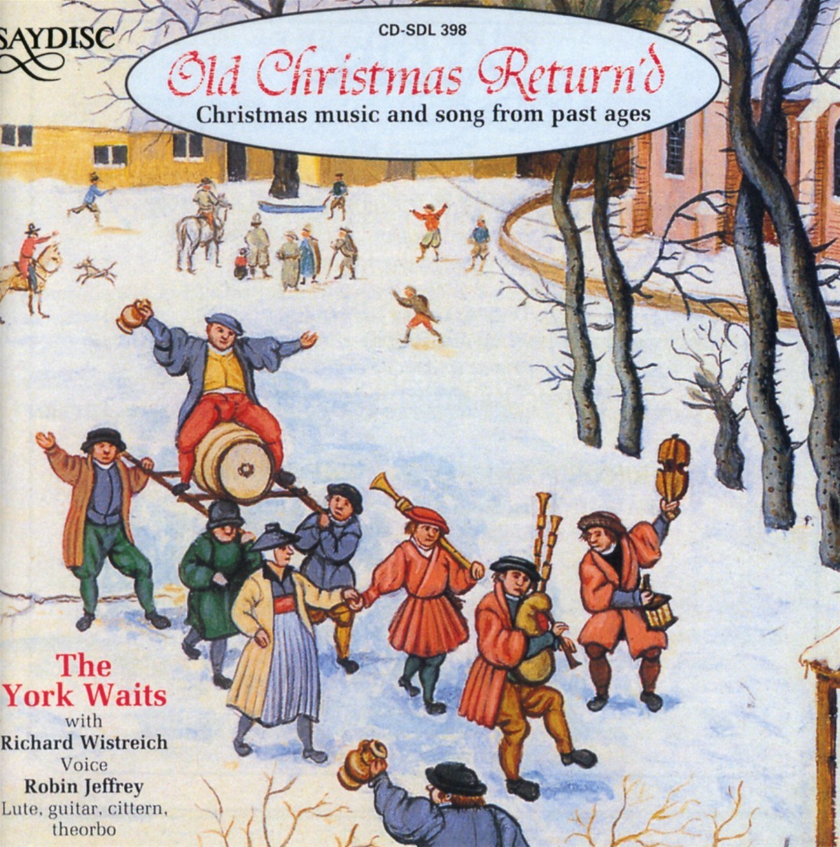 Afbeelding van The York Waits Ensemble, Richard Wistreich, Robin Jeffrey - Old Christmas Return'd – Christmas Music And Song From Past Ages