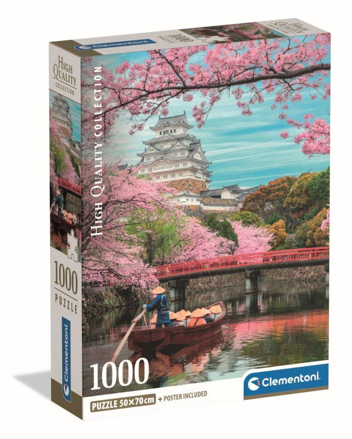 Himeji Castle In Spring HQC (Compact Box 1000 stukjes) 