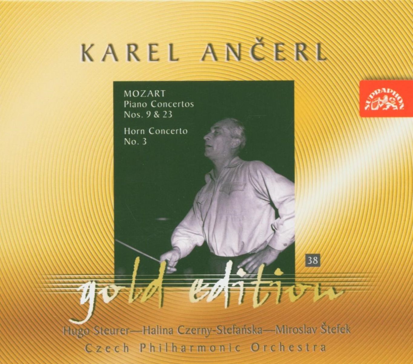 Czech Philharmonic Orchestra, Karel Ančerl - Ancerl Gold Edition 38. Mozart: Piano Concertos Nos.9 & 23, Horn Concerto No.3