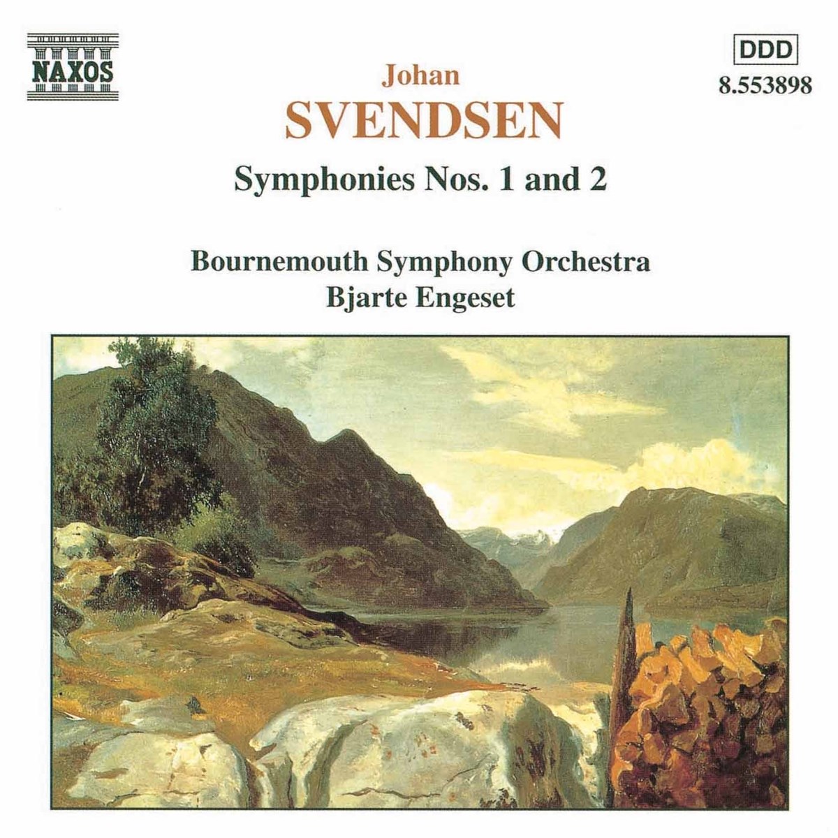 Afbeelding van Bournemouth Symphony Orchestra, Bjarte Engeset - Svendsen: Symphonies 1 & 2