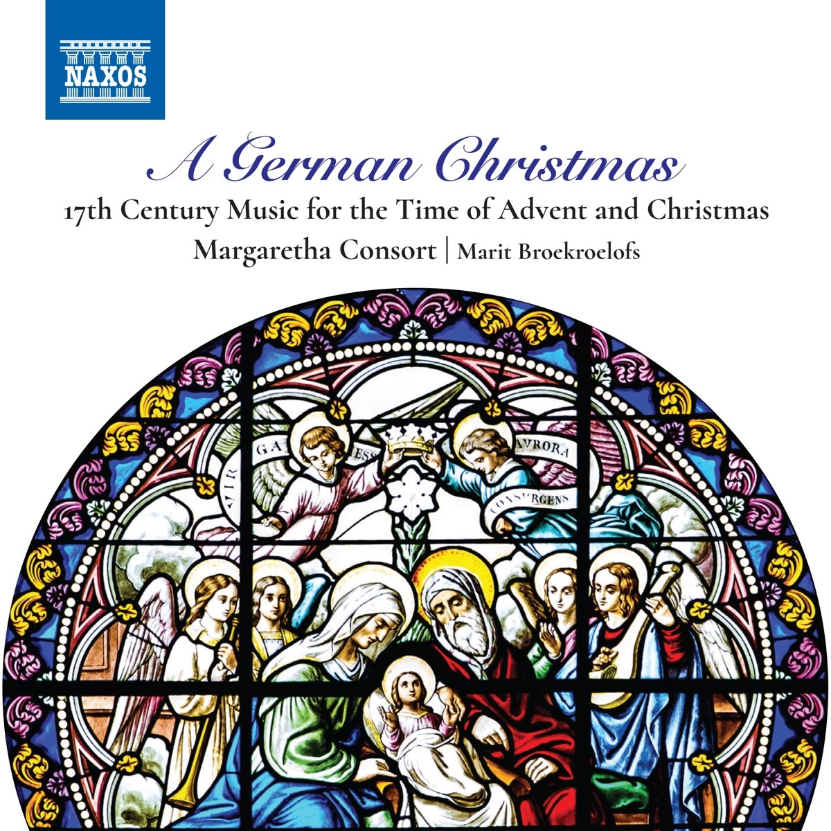 Afbeelding van Margaretha Consort, Marit Broekroelofs - A German Christmas