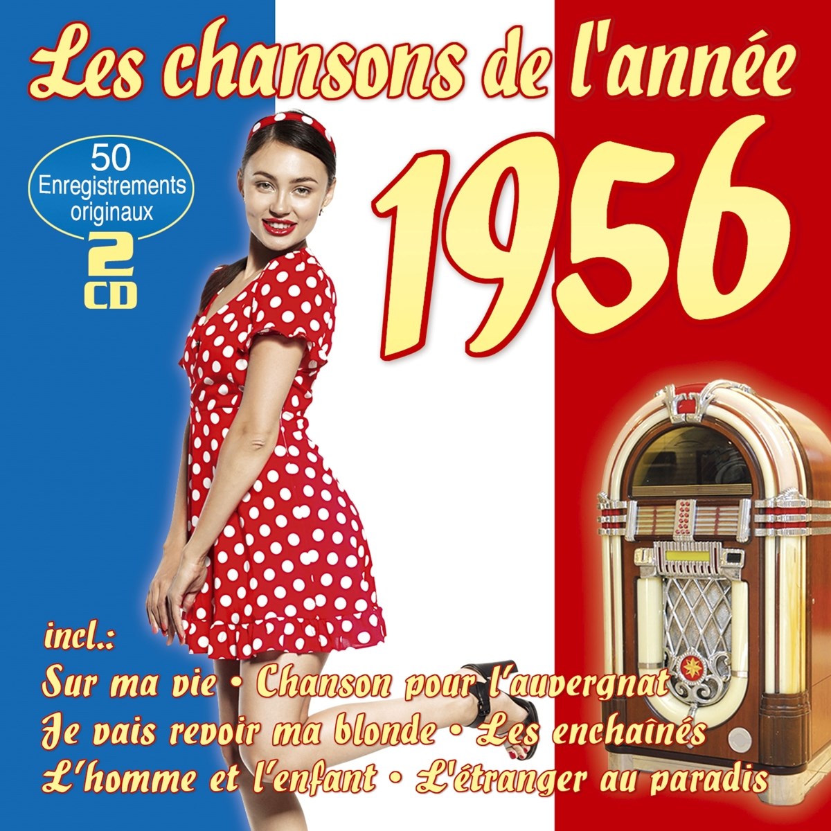 Afbeelding van Various Artists - Les Chansons De L'Année 1956