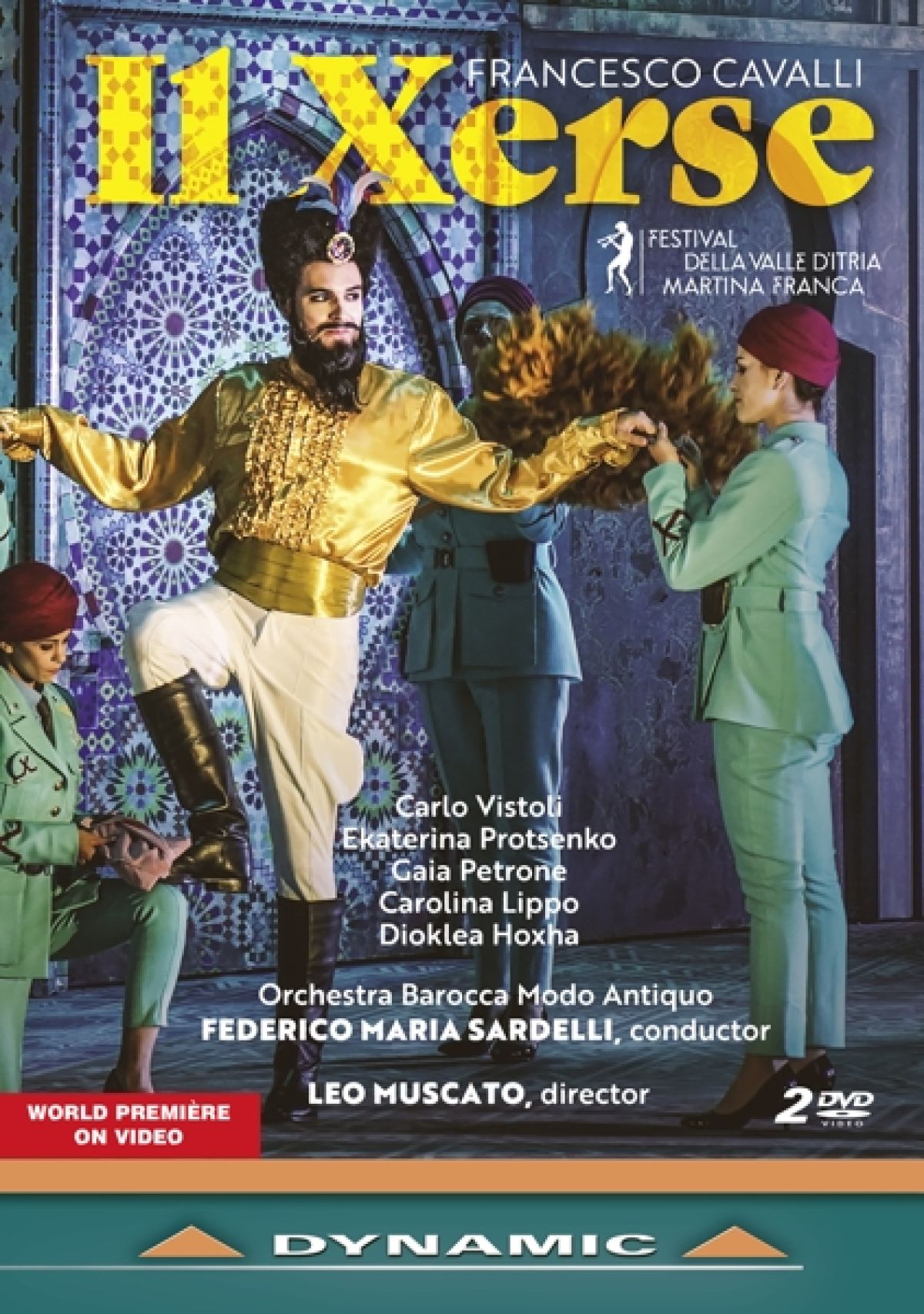 Afbeelding van Carlo Vistoli, Ekaterina Protsenko, Gaia Petrone - Cavalli: Il Xerse