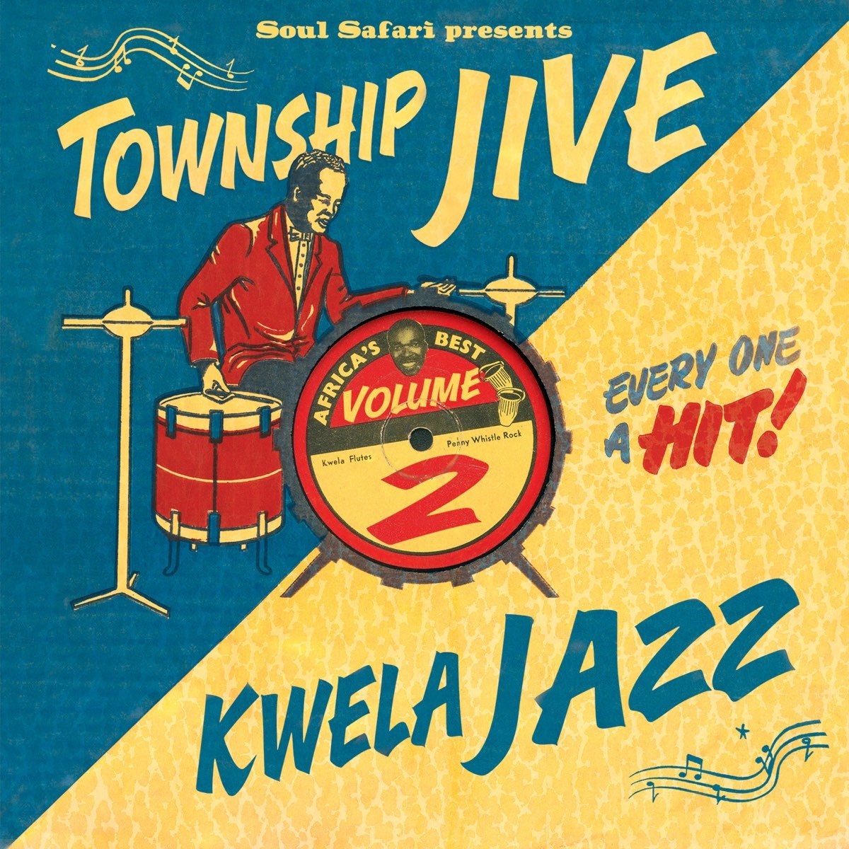 Afbeelding van Various Artists - Soul Safari Presents Township Jive & Kwela Jazz Volume 2