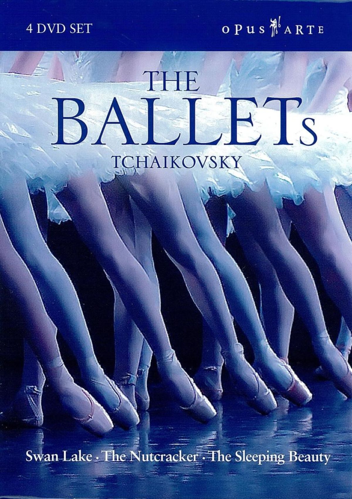 Afbeelding van The Royal Ballet, Royal Swedish - Tchaikovski: The Nutcracker | Swan Lake | Sleeping Beauty (4 DVD)