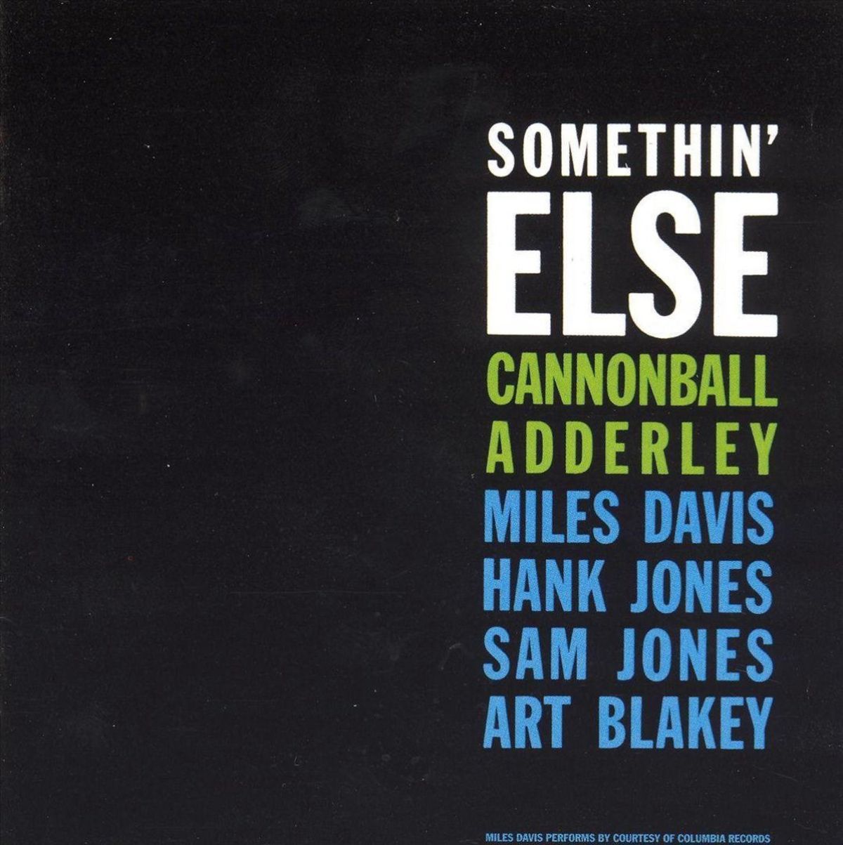 Afbeelding van Cannonball Adderley - Somethin’ Else