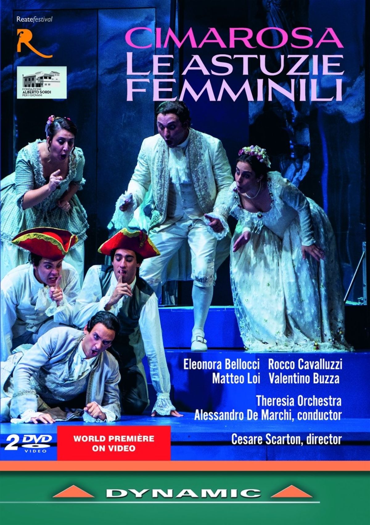 Afbeelding van Alessandro De Marchi, Eleonora Bellocci - Cimarosa: Le Astuzie Femminili