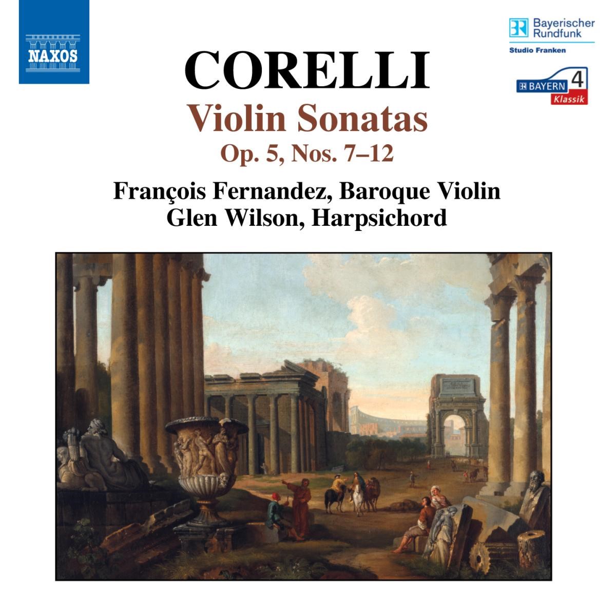 Afbeelding van François Fernandez & Glen Wilson - Corelli: Sonatas For Violin & Basso Continuo