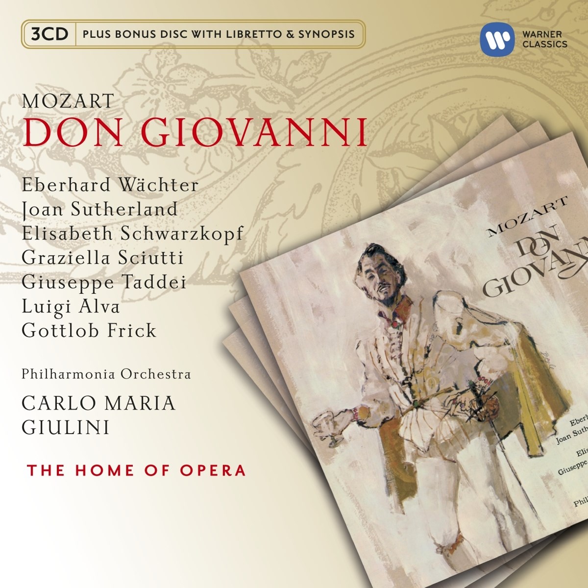 Afbeelding van Philharmonia Orchestra, Carlo Maria Giulini - Mozart: Don Giovanni