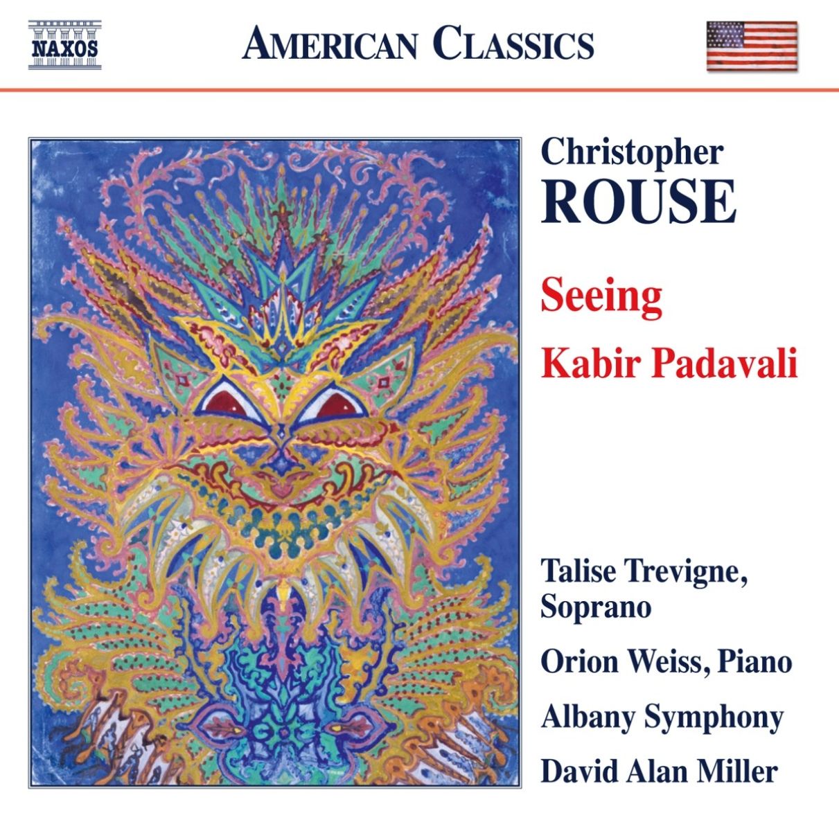 Afbeelding van Talise Trevigne, Orion Weiss, Albany Symphony Orchestra, David Alan Miller - Rouse: Seing | Kabir Pandavali